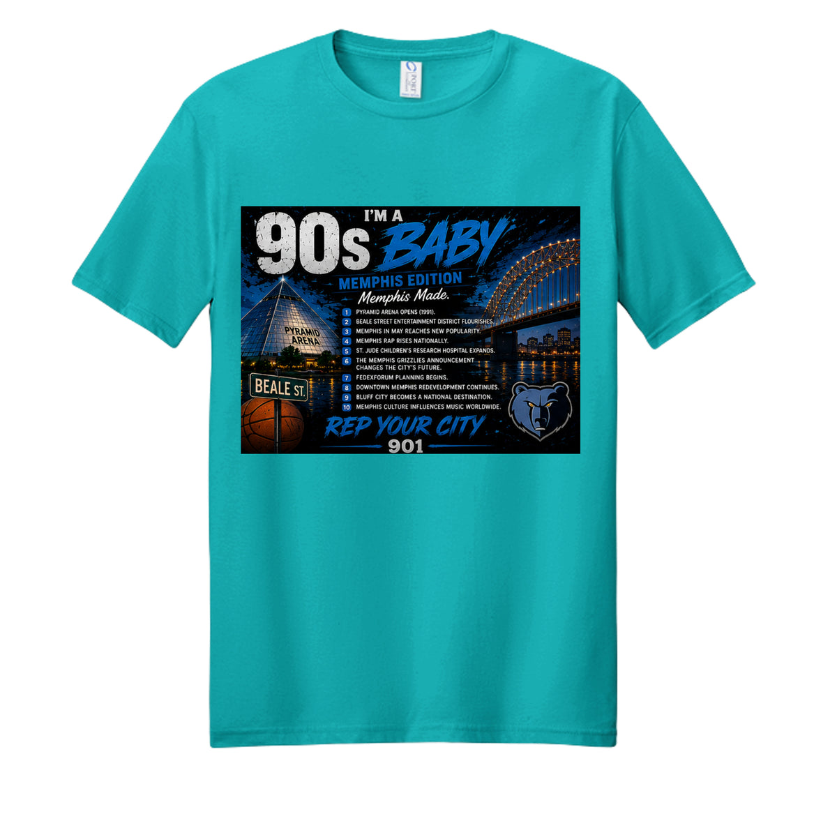 Bright Aqua - PC450 - FRONT