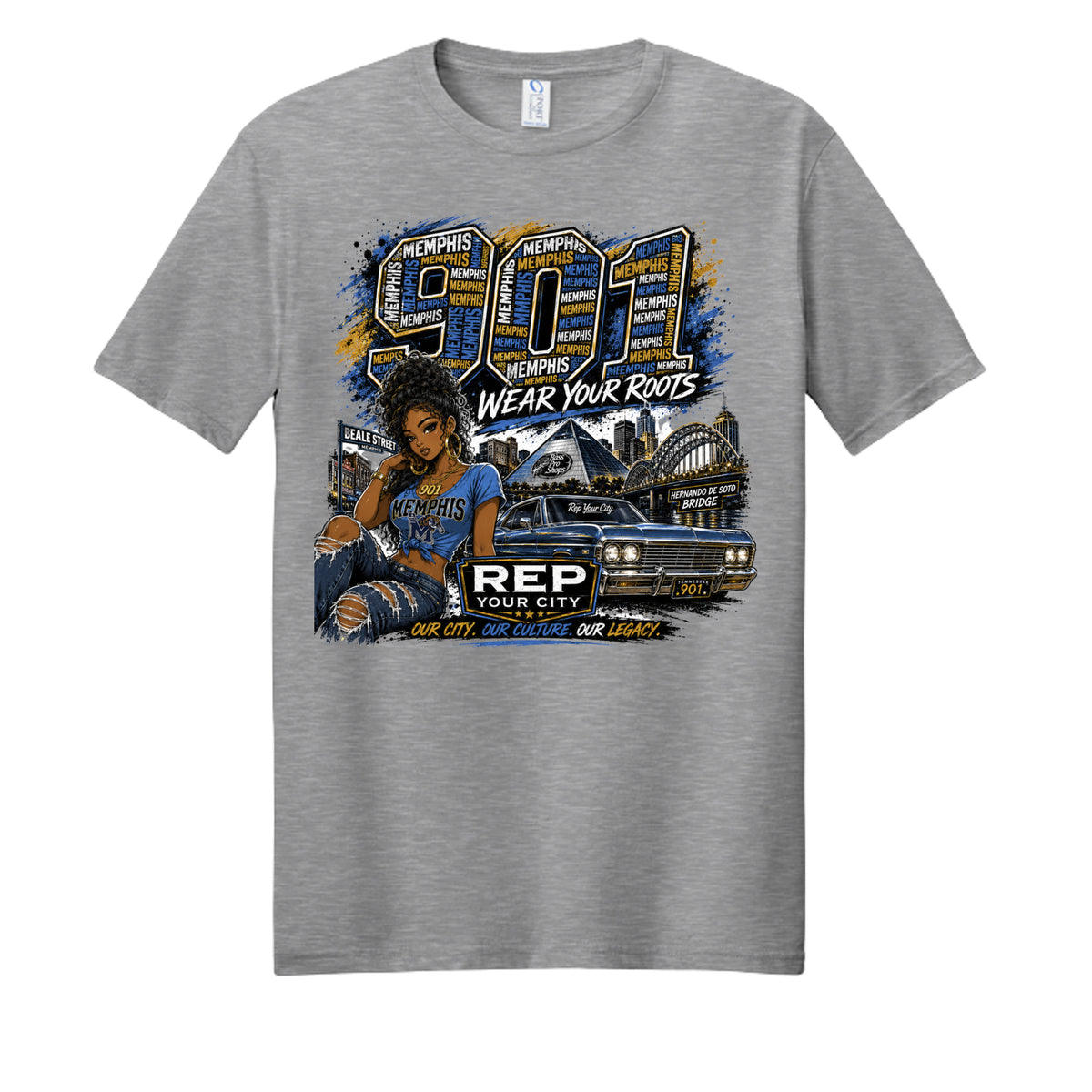 Athletic Heather - PC450 - FRONT