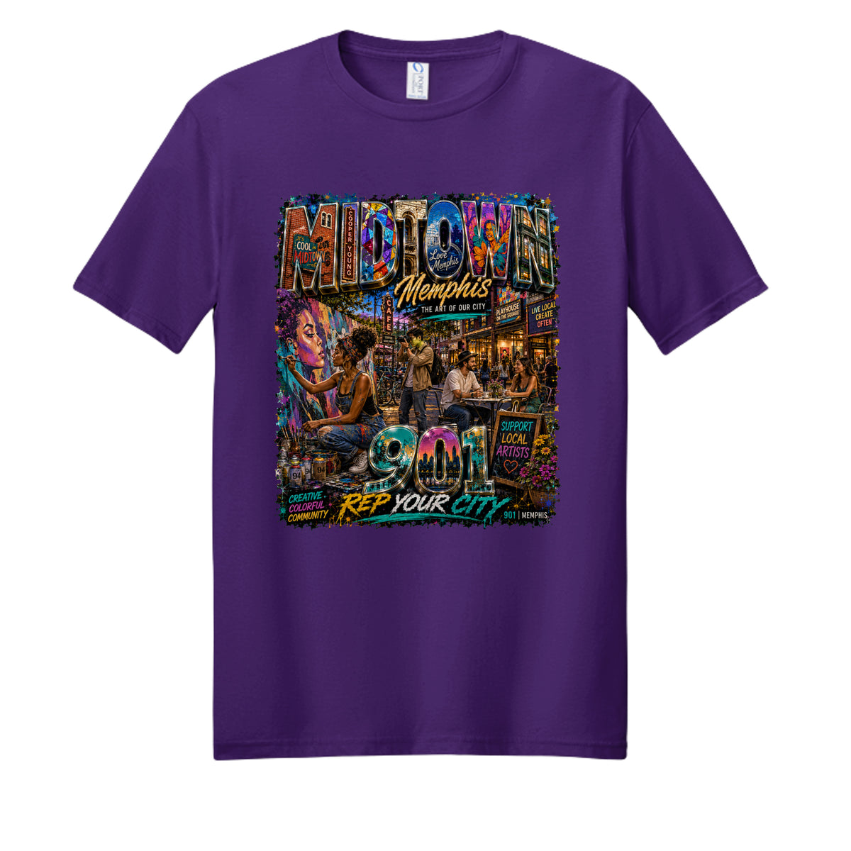 Team Purple - PC450 - FRONT