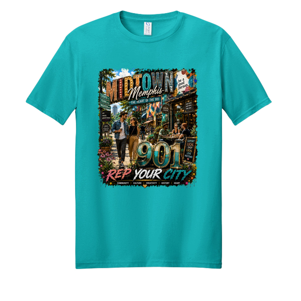 Bright Aqua - PC450 - FRONT